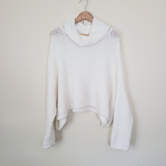 Free People BFF sweater ivory M - Picture 2 of 5